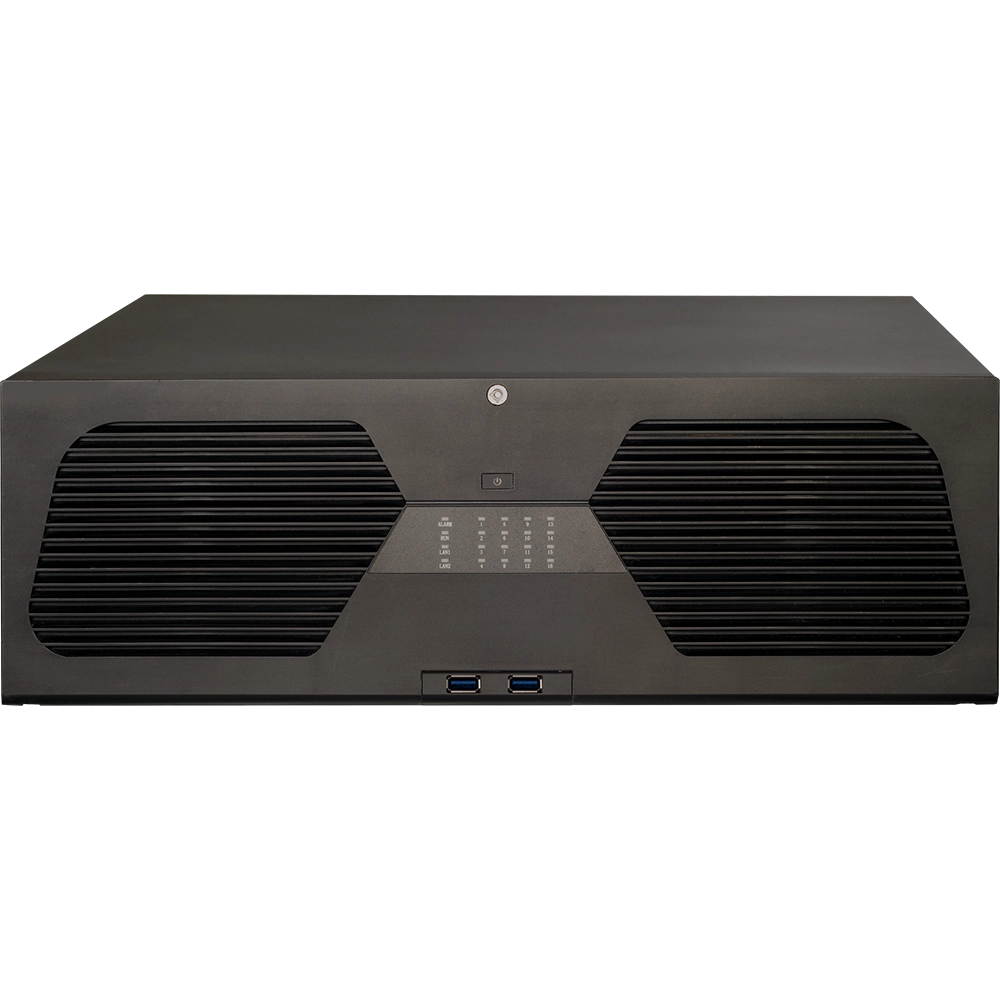 128 CH NVR 4K PRO SERIES HD Resolution, 768 Mbps, Supports 12 MP Resolution, 16 HDD Bay