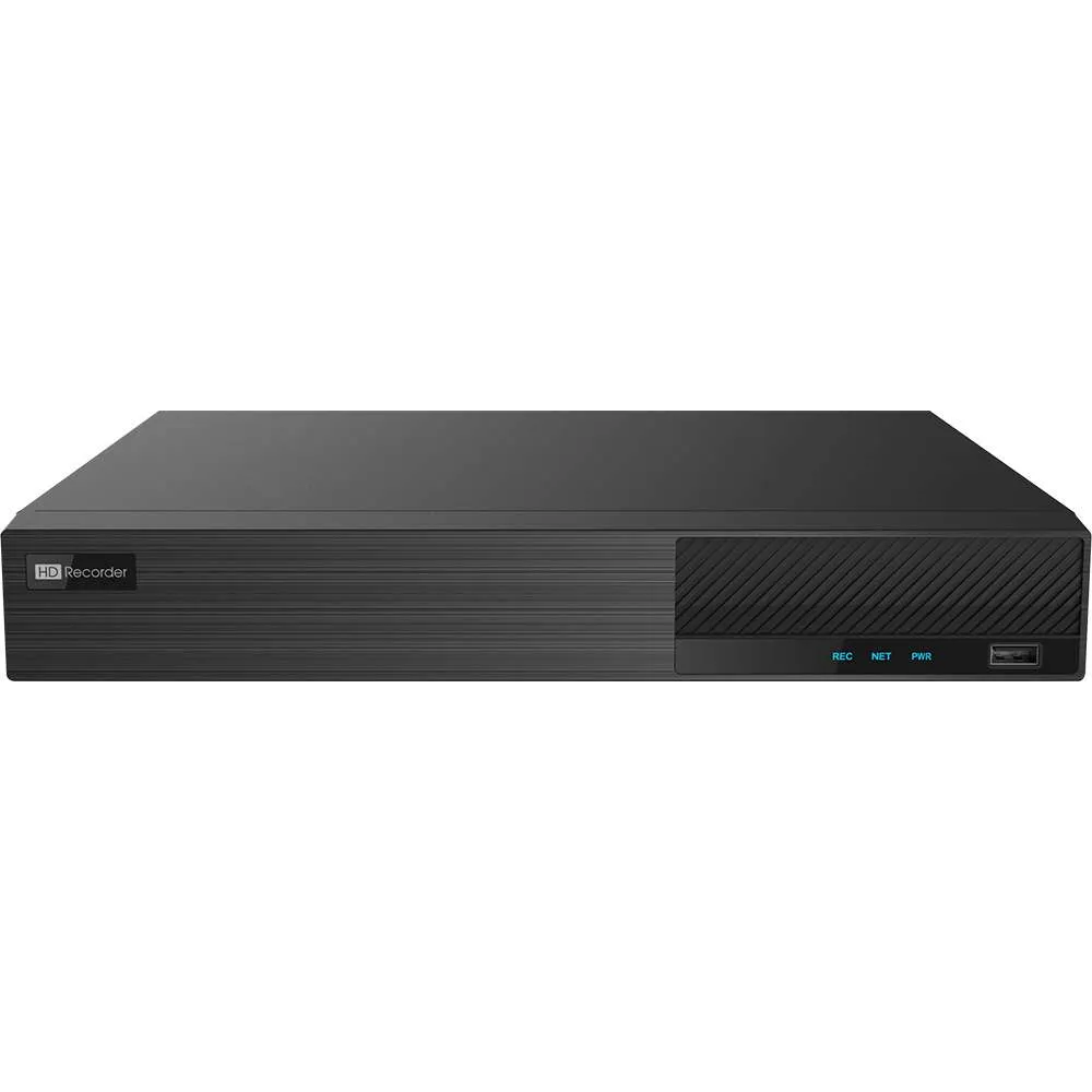 8CH 4K NDAA HD DVR (5-IN-1) Real Time Display, UL Listed