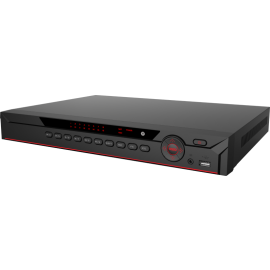 16CH 4K/ 8MP Penta-brid(HDCVI / TVI / AHD / Analog / IP +8CH) H.264+/H.264 Dual-stream Video Compression Support 2 SATA HDDs Up to 12TB