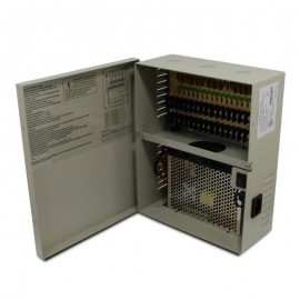 18 CH 30Amp DC12V Power Supply Box. PTC UL Listed